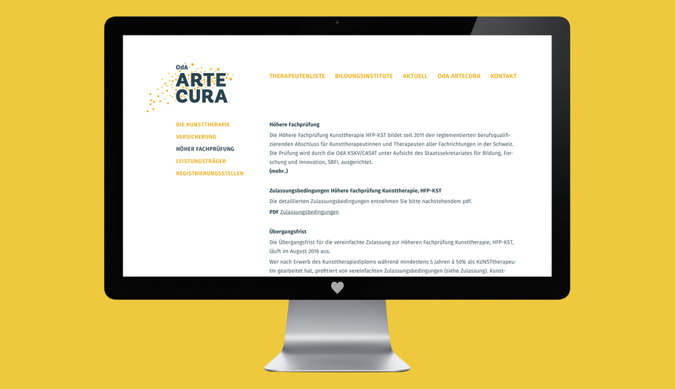 Artecura Erscheinungsbild 3