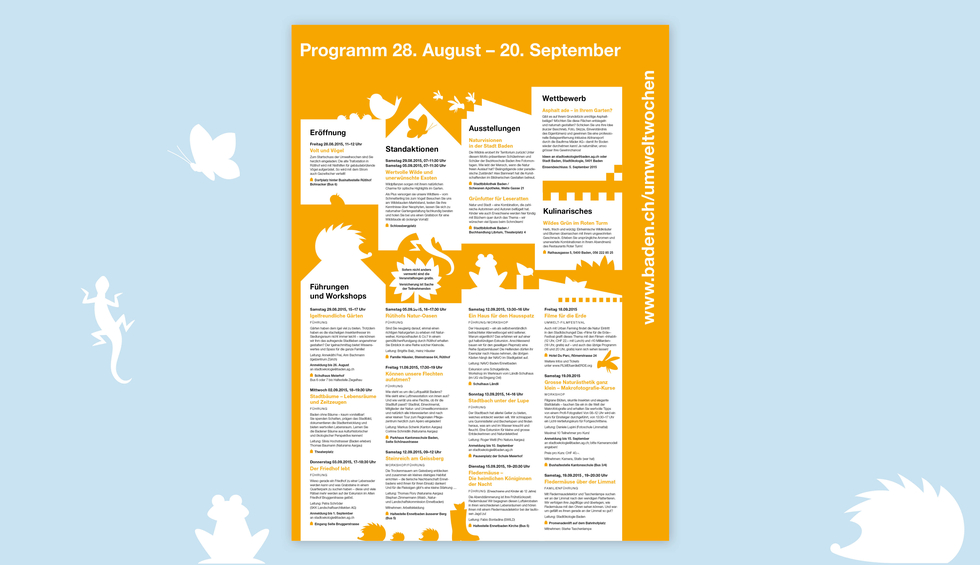 Stadt Baden Stoek Umweltwochen Natur findet Stadt 5