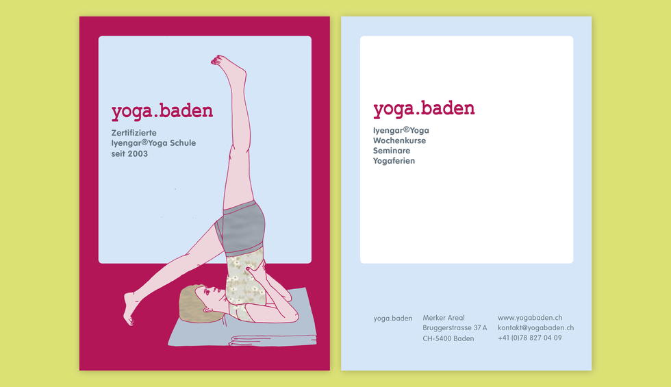 Stefanie Amrein Yoga Flyer 2